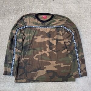 Supreme Tape Stripe L/S Pique Top Supreme | Shirts | Supreme